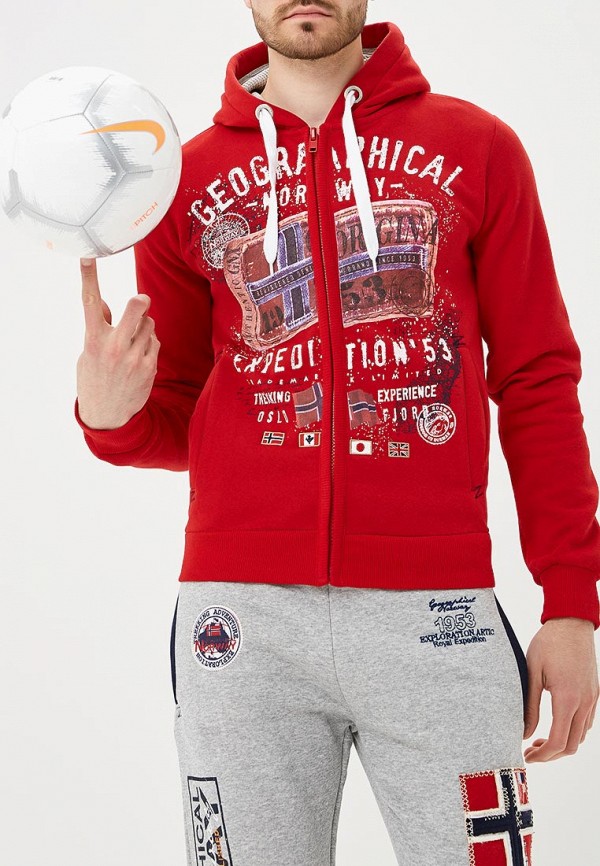 

Толстовка Geographical Norway, Красный