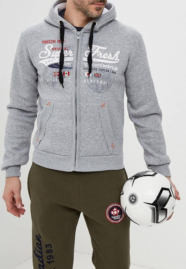 

Толстовка Geographical Norway, Серый