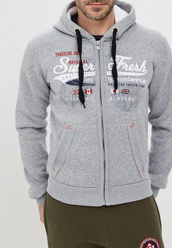 

Толстовка Geographical Norway, Серый