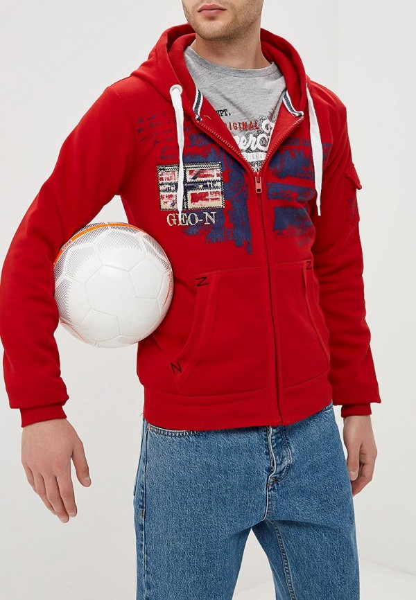 

Толстовка Geographical Norway, Красный