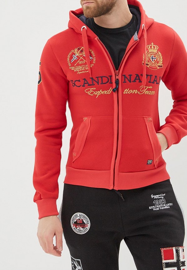 

Толстовка Geographical Norway, Красный