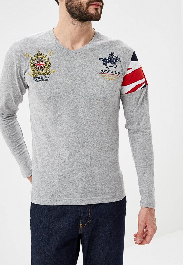 

Лонгслив Geographical Norway, Серый