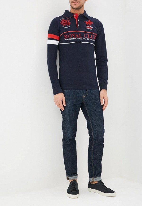 

Поло Geographical Norway, Синий