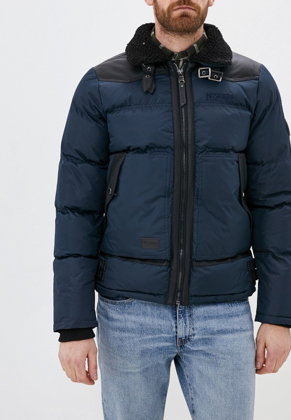 

Куртка утепленная Geographical Norway, Синий, Geographical Norway GE015EMHKFL9