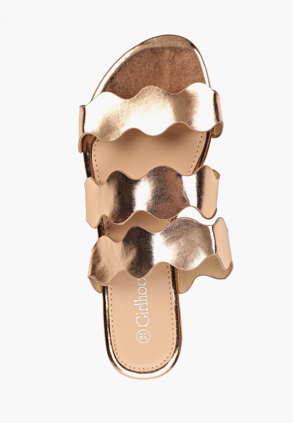 

Сабо Girlhood, Золотой, Girlhood GI021AWFDZC2