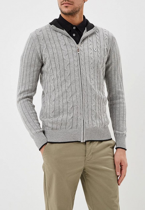 

Кардиган Giorgio Di Mare, Giorgio Di Mare GI031EMDKHY1, Серый
