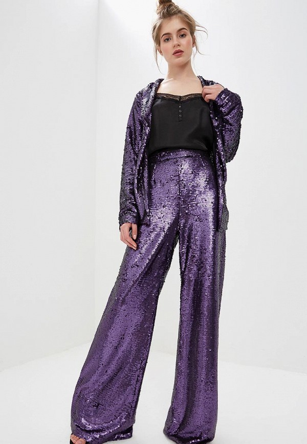 

Брюки Glamorous; Glamorous GL008EWEAJW2, Фиолетовый