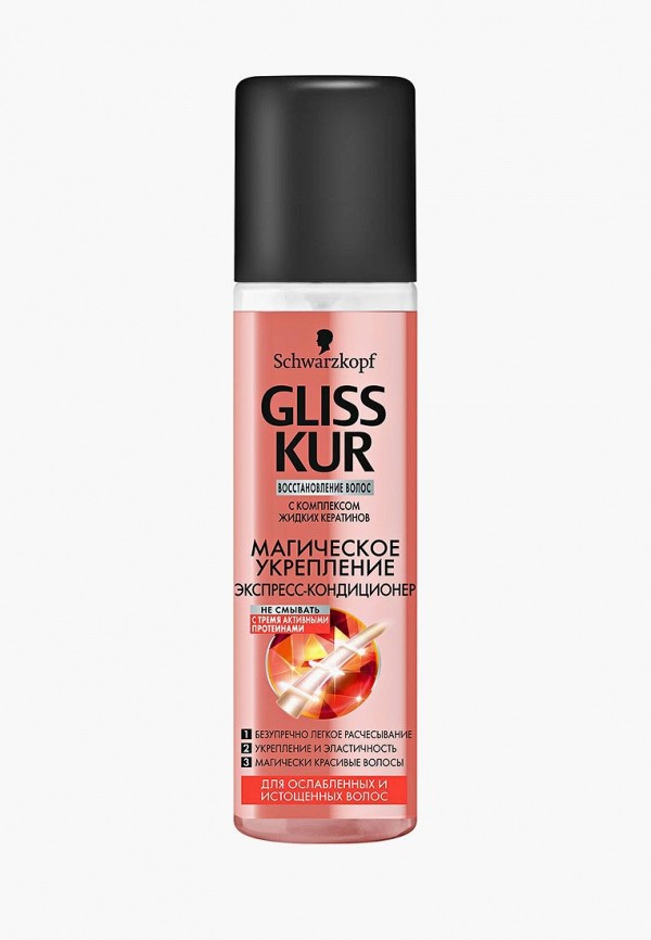 

Спрей для волос Gliss Kur, Экспресс Магическое укрепление, 200 мл