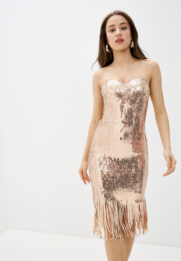 

Платье Goddiva, Золотой, Goddiva GO014EWHYWR4