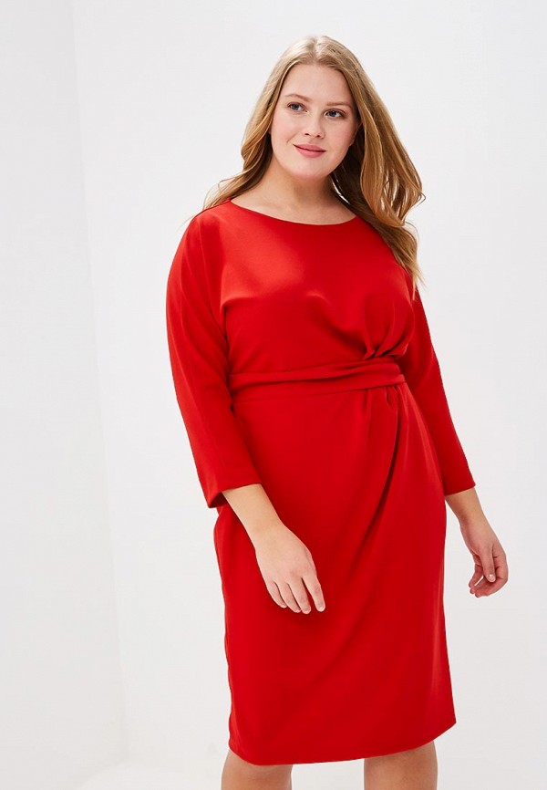 

Платье Goddiva Size Plus, Красный