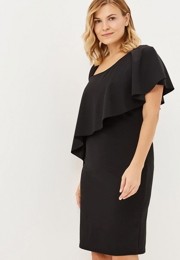 

Платье Goddiva Size Plus, Черный