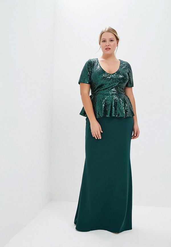 

Платье Goddiva Size Plus, Goddiva Size Plus GO015EWCSIL9, Зеленый