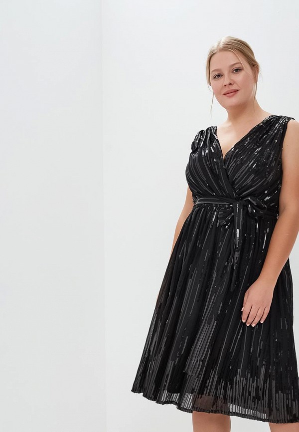 

Платье Goddiva Size Plus, Goddiva Size Plus GO015EWCSIM2, Черный