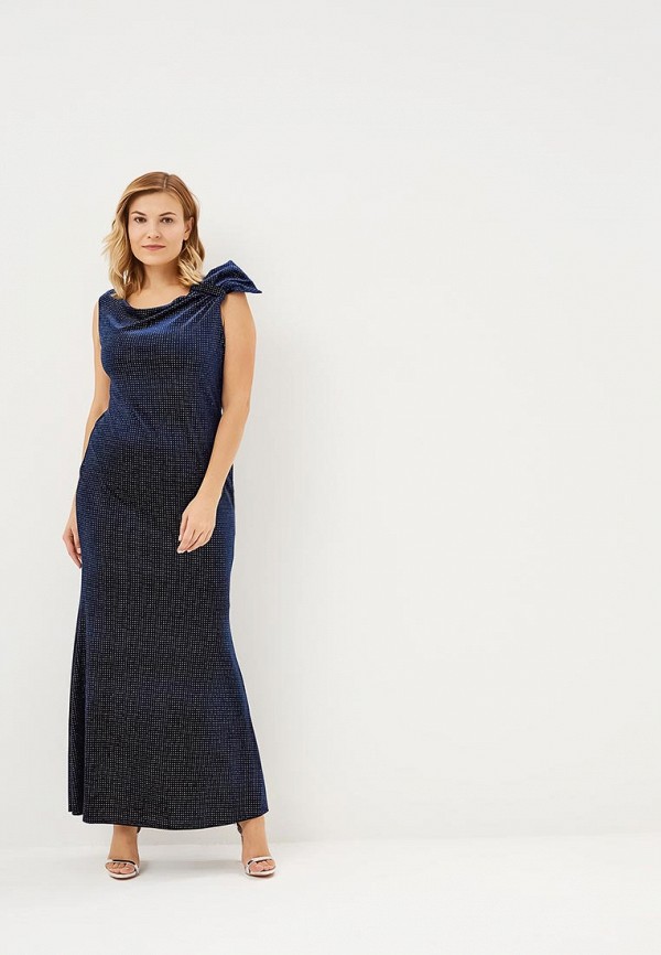

Платье Goddiva Size Plus, Синий