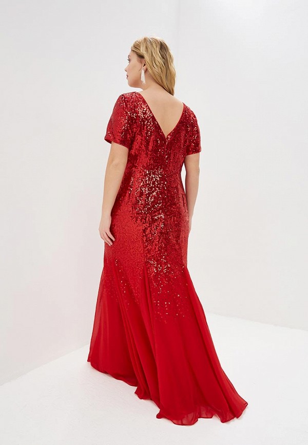 

Платье Goddiva Size Plus; Goddiva Size Plus GO015EWEQJT2, Красный
