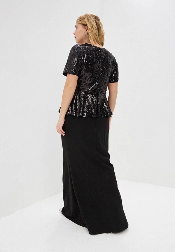 

Платье Goddiva Size Plus; Goddiva Size Plus GO015EWEQJT4, Черный