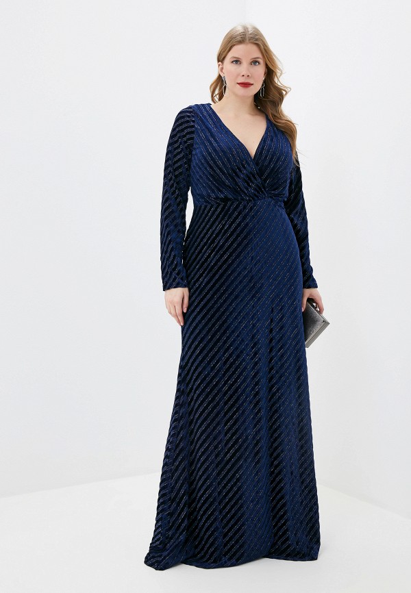 

Платье Goddiva Size Plus, Синий, Goddiva Size Plus GO015EWGOEA9