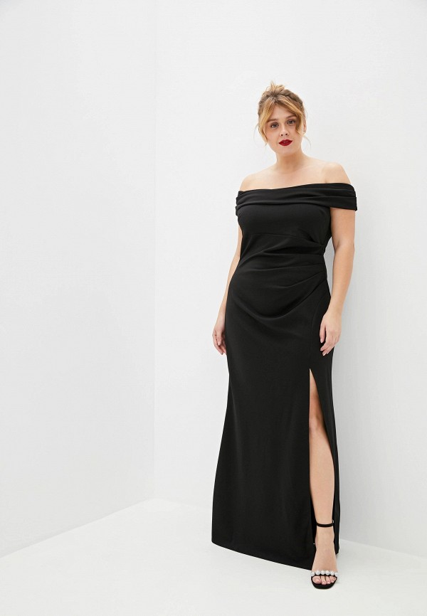 

Платье Goddiva Size Plus, Черный