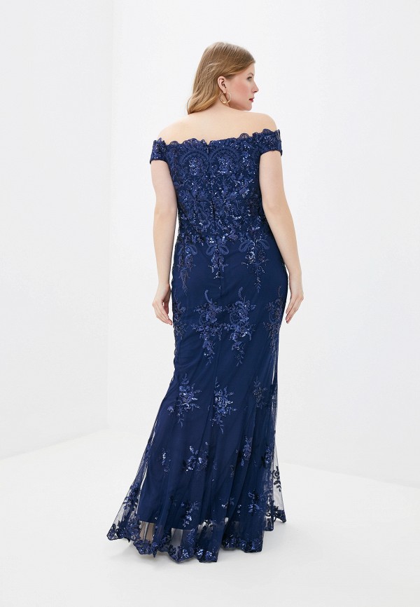 

Платье Goddiva Size Plus, Синий, Goddiva Size Plus GO015EWGOEC4