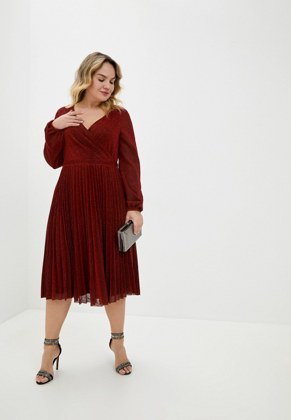 

Платье Goddiva Size Plus, Красный