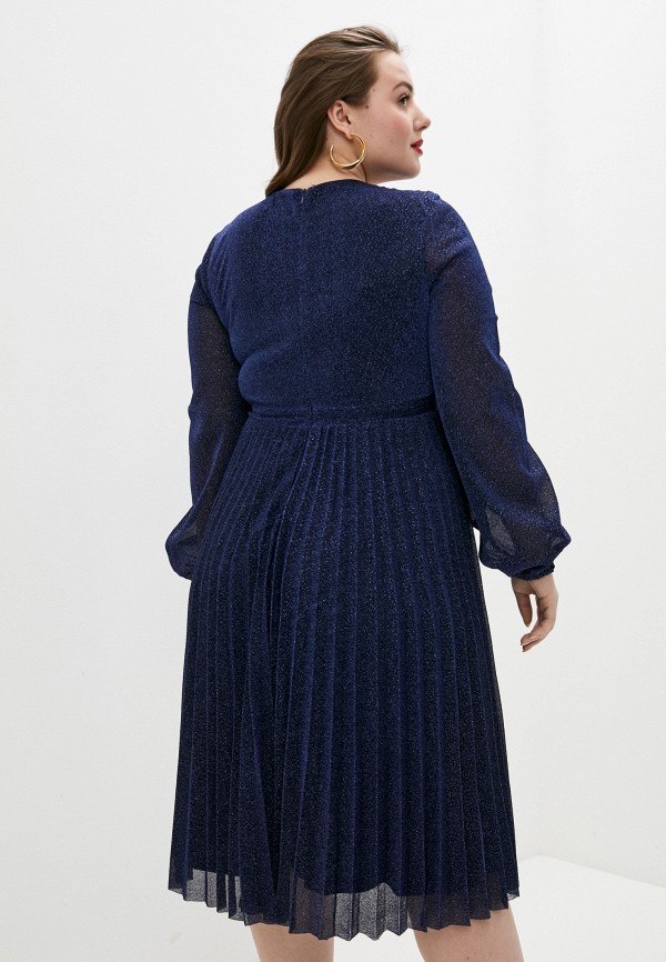 

Платье Goddiva Size Plus, Синий, Goddiva Size Plus GO015EWHYWM6