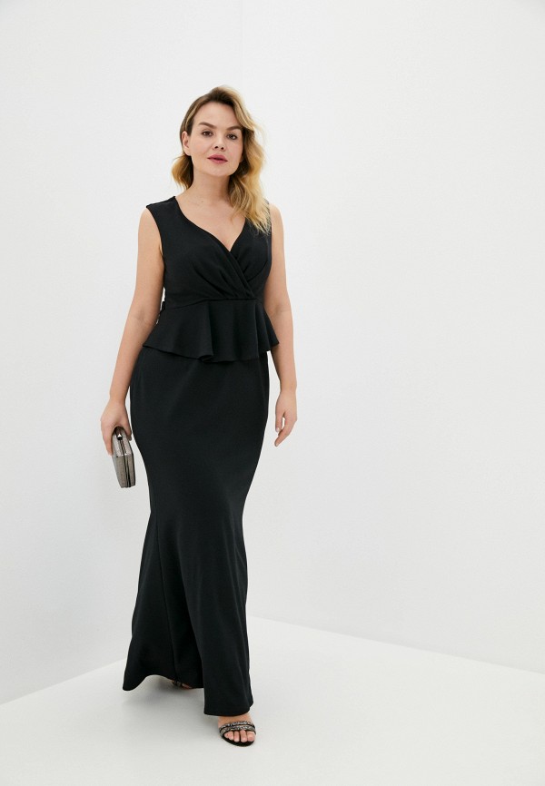 

Платье Goddiva Size Plus, Черный, Goddiva Size Plus GO015EWHYWN5