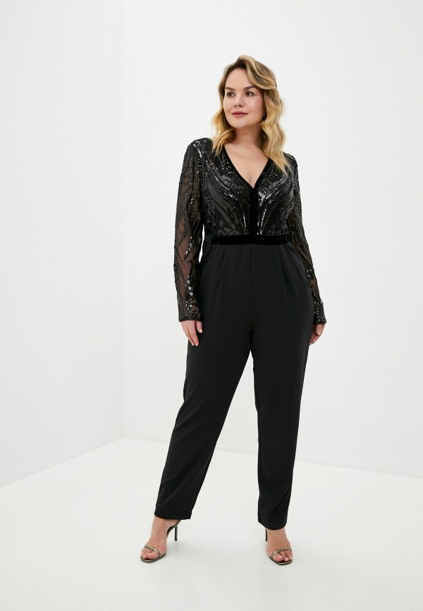 

Комбинезон Goddiva Size Plus, Черный