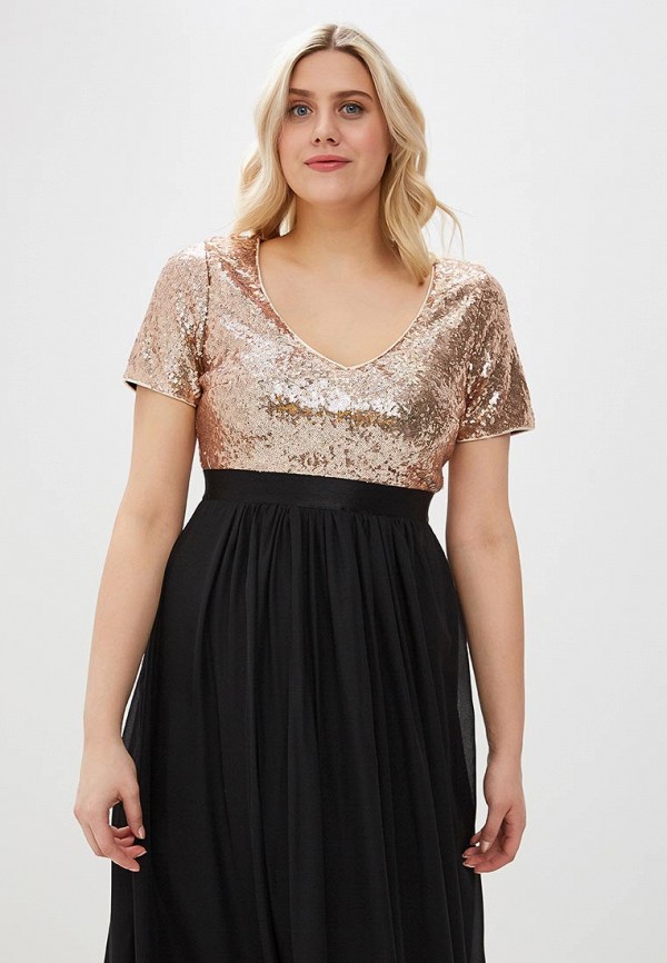 

Платье Goddiva Size Plus; Goddiva Size Plus GO015EWMPL91, Черный