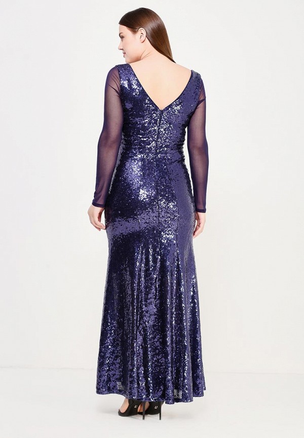 

Платье Goddiva Size Plus, Синий, Goddiva Size Plus GO015EWMPL95