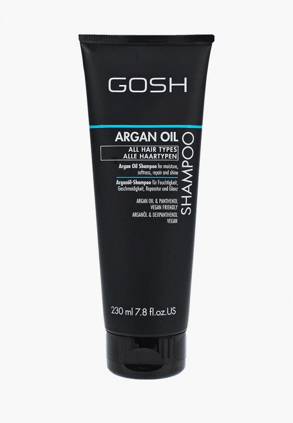 

Шампунь Gosh, c аргановым маслом Argan Oil, 230 мл, Прозрачный