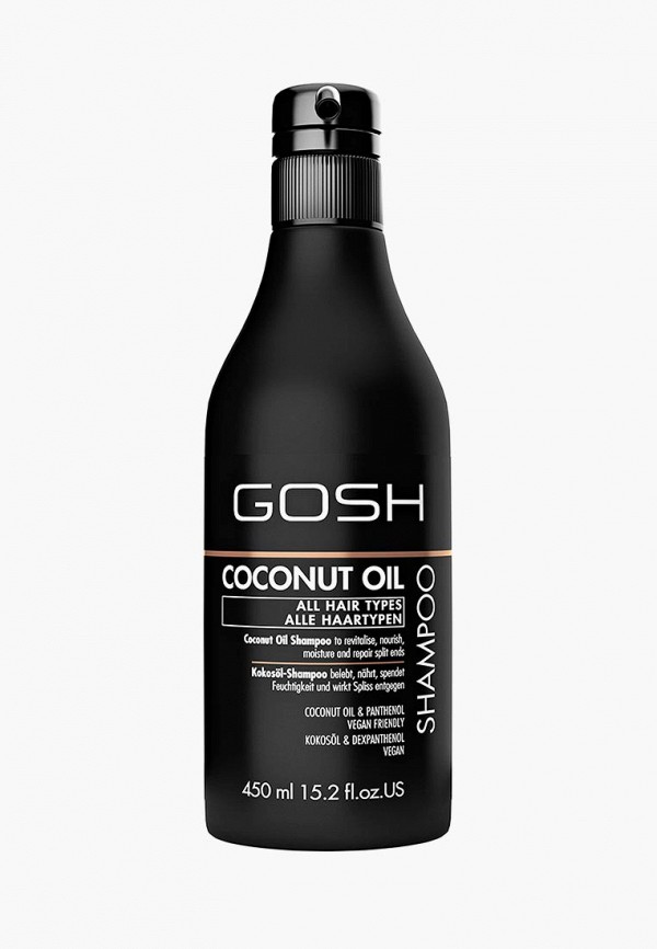 

Шампунь Gosh, Прозрачный, с кокосовым маслом Coconut Oil, 450 мл