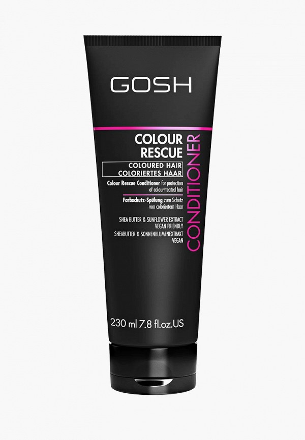 

Кондиционер для волос Gosh, Белый, окрашенных, Colour Rescue, 230 мл