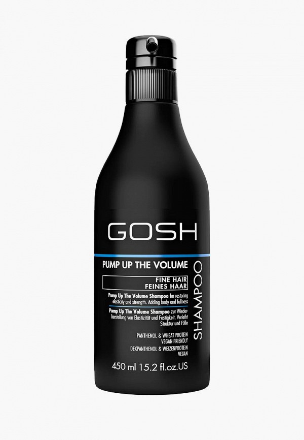

Шампунь Gosh, Прозрачный, для увеличения объема. Pump Up The Volumе, 450 мл