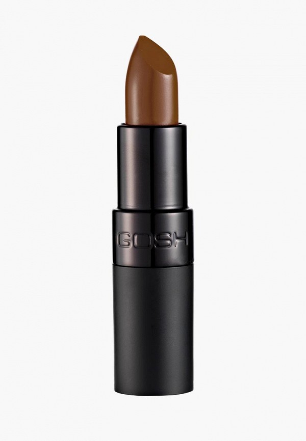 

Помада Gosh, Коричневый, velvet touch 86 коричнево-розовый