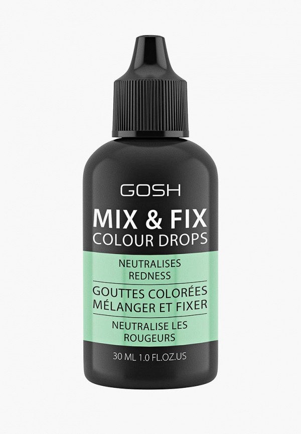 

Корректор Gosh, Зеленый, Mix&Fix Color Drops, 30 мл, 002 зеленый