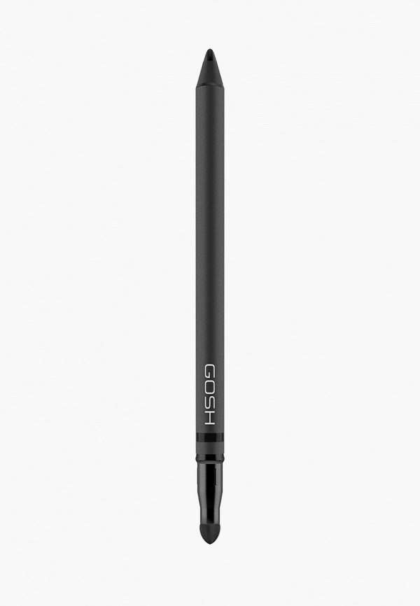 

Карандаш для глаз Gosh, Прозрачный, с аппликатором Infinity Eye Liner, 1,2 г, 002 Carbon Black