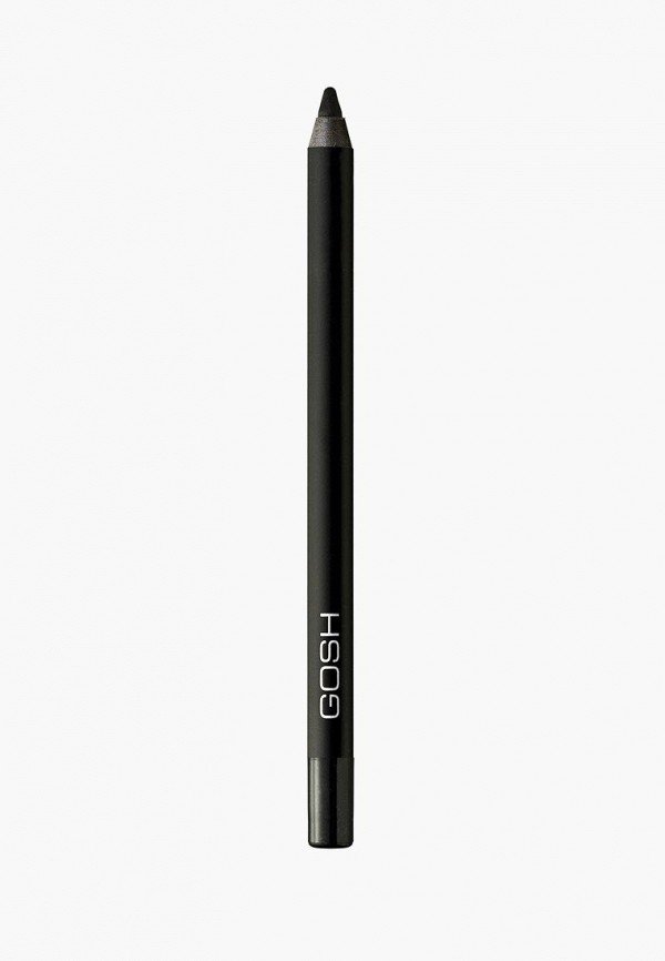 

Карандаш для глаз Gosh, Черный, velvet touch eye liner waterproof carbon black угольно- черный