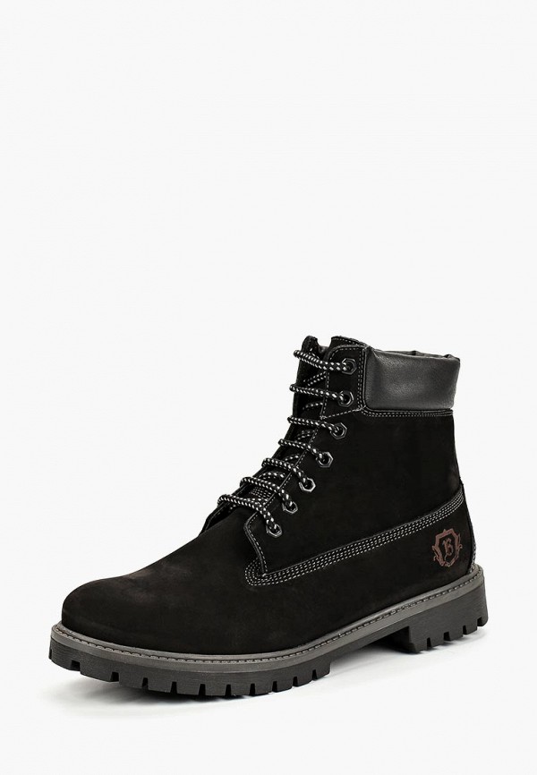 Ботинки  - черный цвет