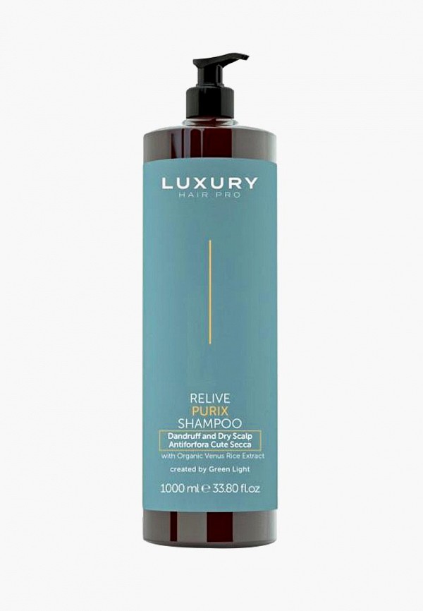 

Шампунь Green Light, Прозрачный, против перхоти для ЖИРНОЙ кожи головы / Shampoo Antiforfora Cute Grassa Purix