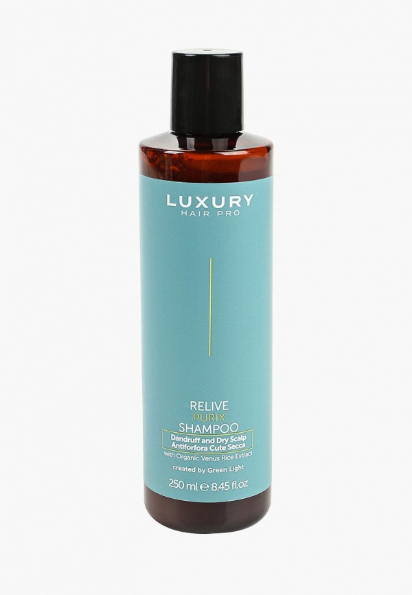 

Шампунь Green Light, Прозрачный, против перхоти для СУХОЙ кожи головы / Shampoo Antiforfora Cute Secca Purix
