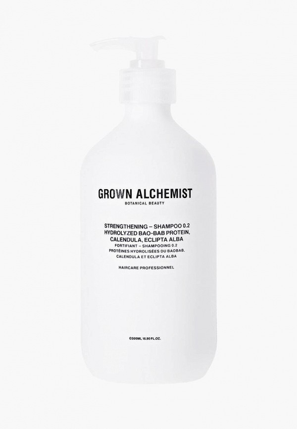 

Шампунь Grown Alchemist, Прозрачный, Укрепляющий, 500 мл