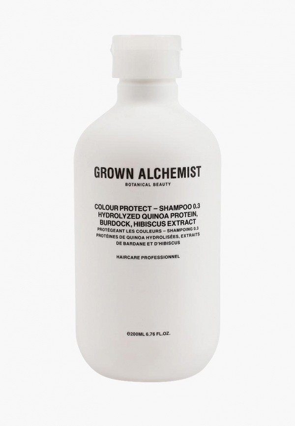 

Шампунь Grown Alchemist, Прозрачный, для окрашенных волос 200 мл