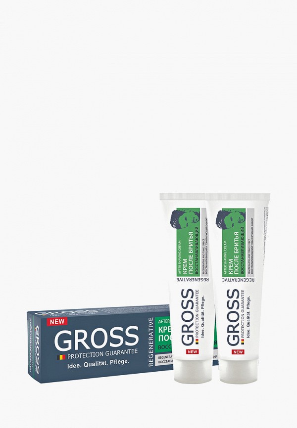 

Крем после бритья Gross, Белый, восстанавливающий, 2 шт.