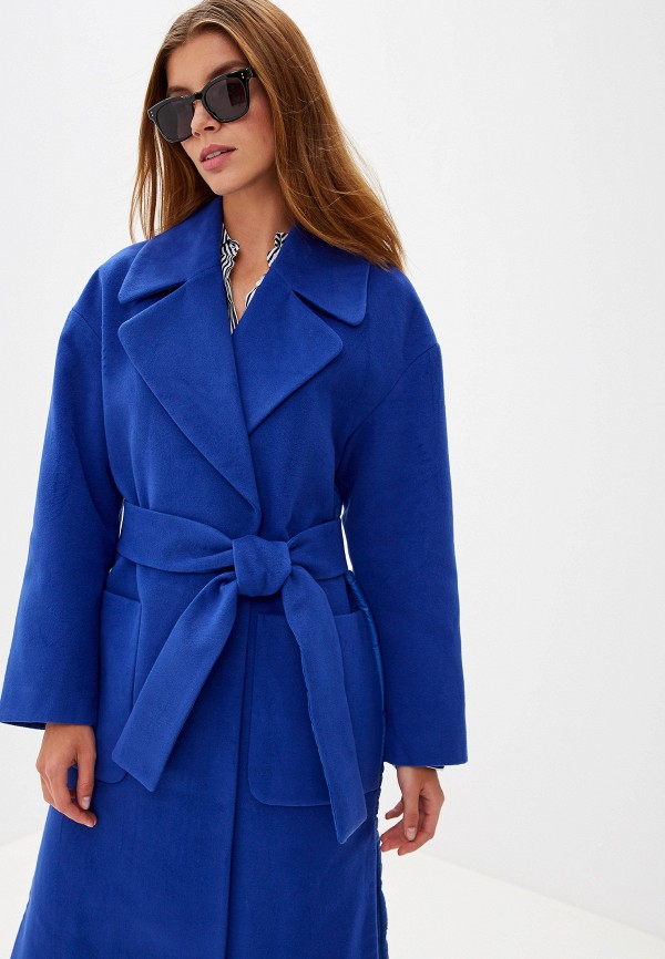Синее пальто купить. Синее пальто женское. Ярко синее пальто женское. Grand Style пальто женское синие. Женское пальто синее с отделкой.