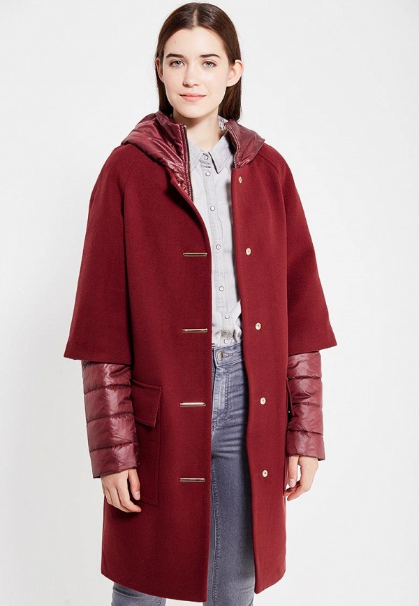 

Пальто Grand Style, Бордовый, Grand Style GR025EWVIS76