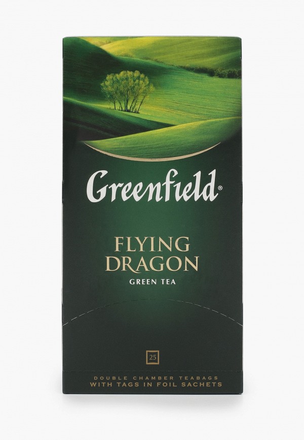 

Чай Greenfield, зеленый пакетированный, Flying Dragon, 25 шт