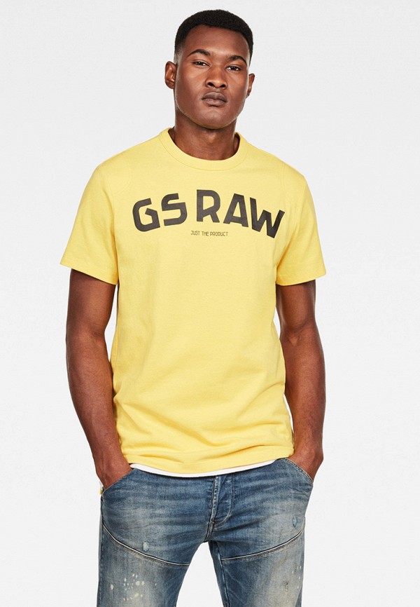 

Футболка G-Star, Желтый, G-Star GS001EMIBEF5