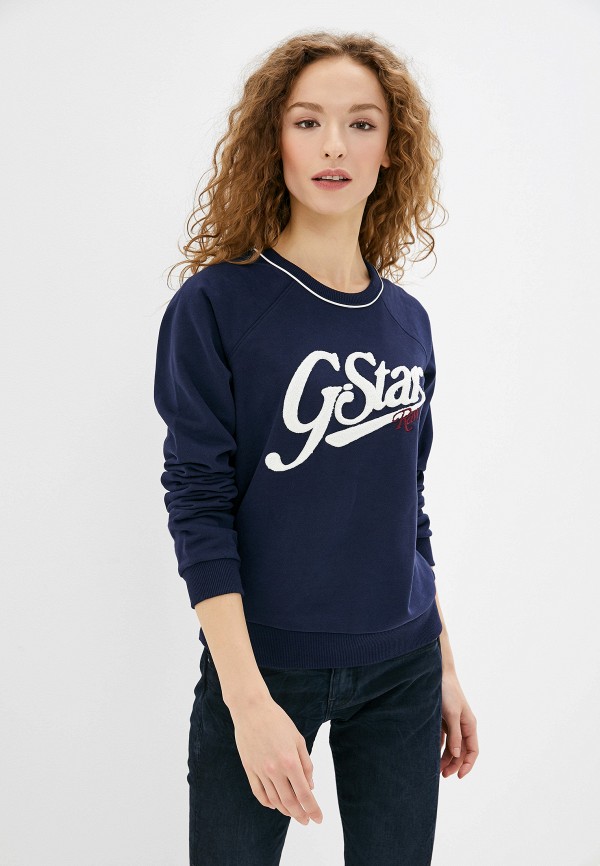 

Свитшот G-Star, Синий, G-Star GS001EWFZMC0