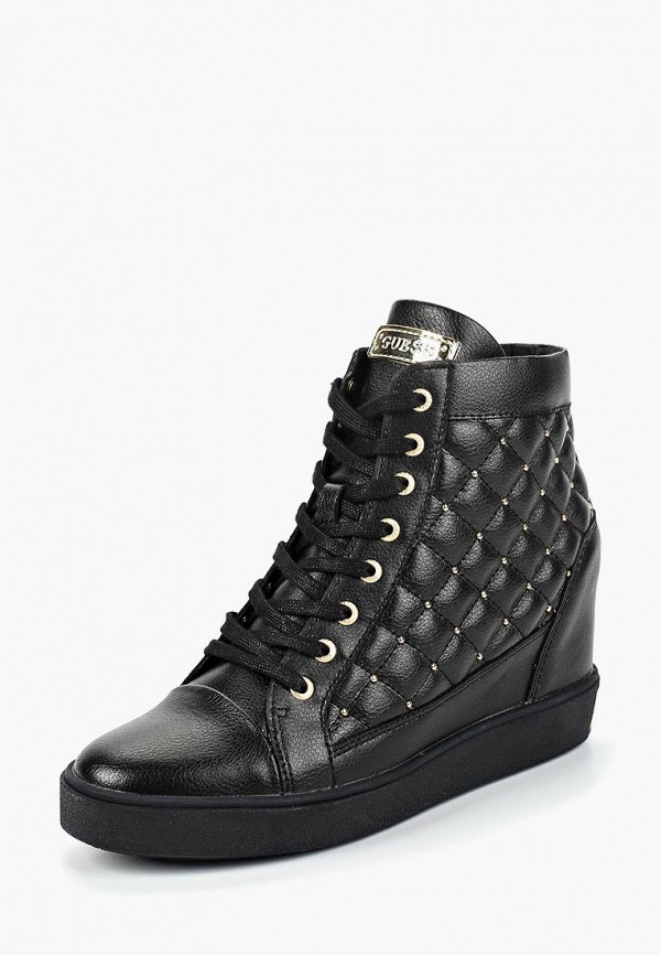 

Кеды на танкетке Guess, Черный