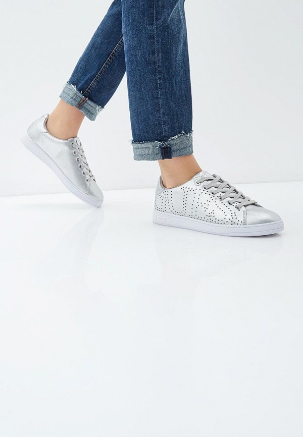 

Кеды Guess; Guess GU460AWDPKN3, Серебряный
